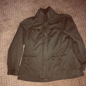 By Macys style & co large army green lightweight jacke